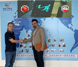 國外客戶來公司學習