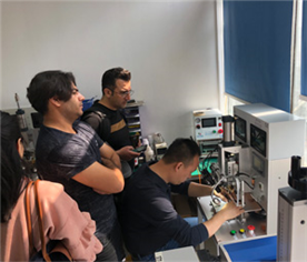 國外客戶來公司學習